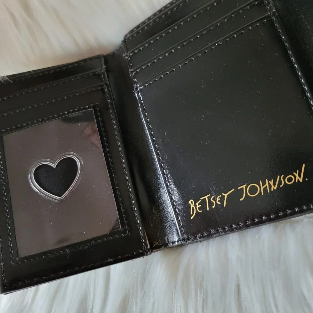 Betsey Johnson Trifold Flap Wallet